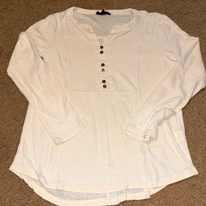 Jane and Delancey off white shirt